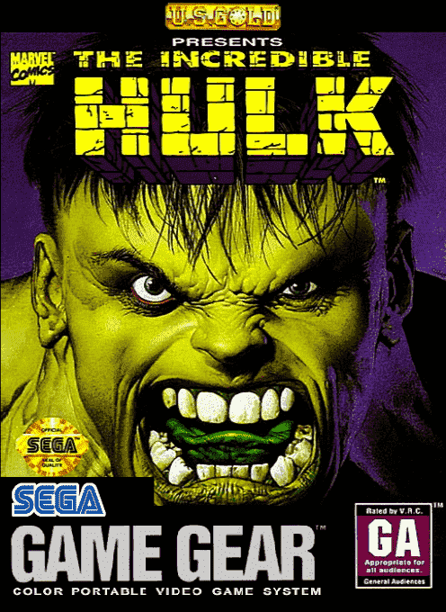 Incredible Hulk, The box art