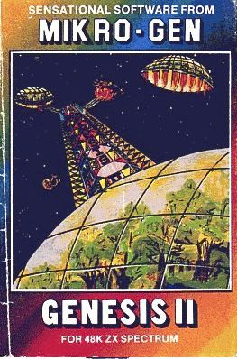 Genesis II - Space Adventure box art