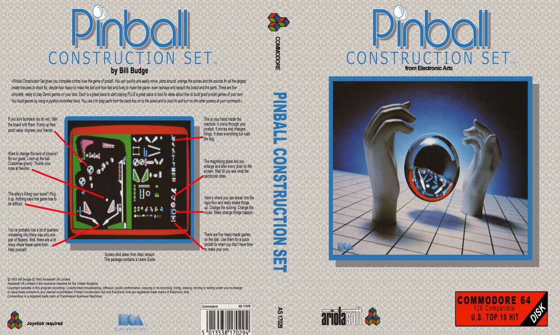 Pinball Construction Set — box-texture (EU)