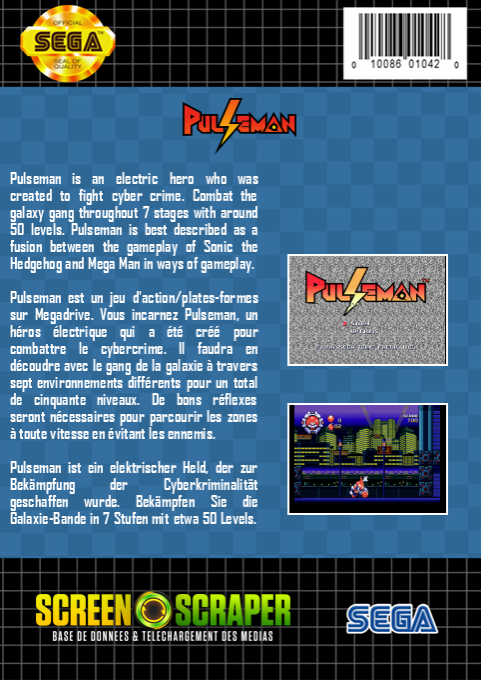 Pulseman — box-2D-back (SS)