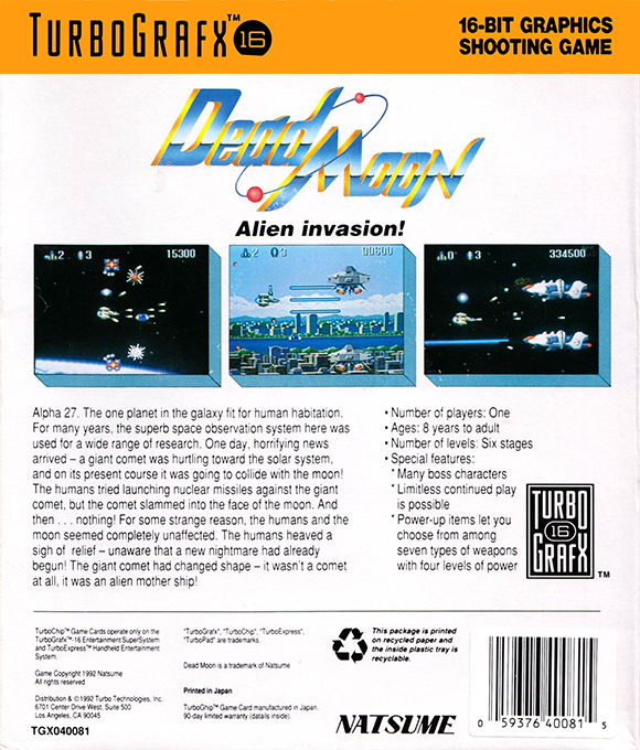 Dead Moon - Getsu Sekai no Akumu — box-2D-back (US)