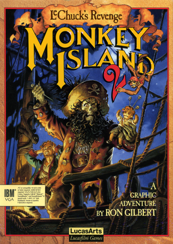 Monkey Island 2 - Lechuck's Revenge box art