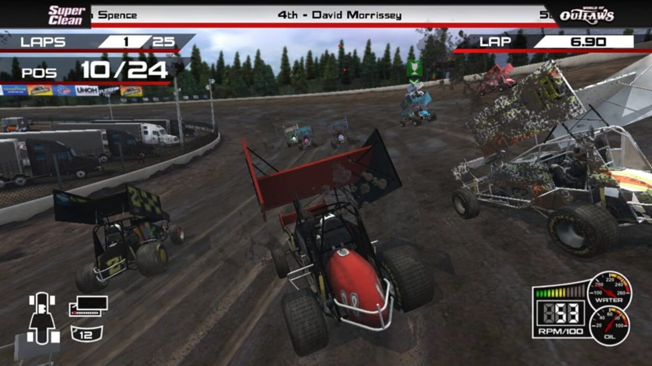 World of Outlaws - Sprint Cars — screenshot (WOR)