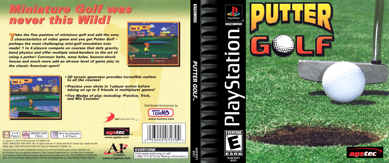 Putter Golf — box-texture (US)