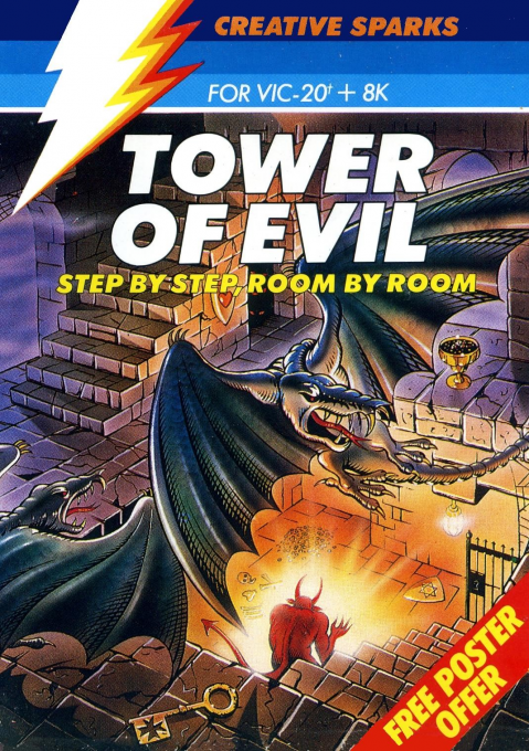 Tower of Evil box art