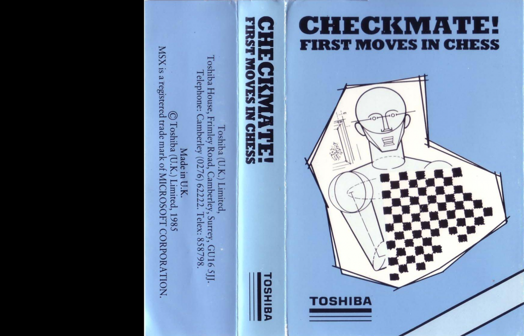 Checkmate! First Moves In Chess — box-texture (EU)