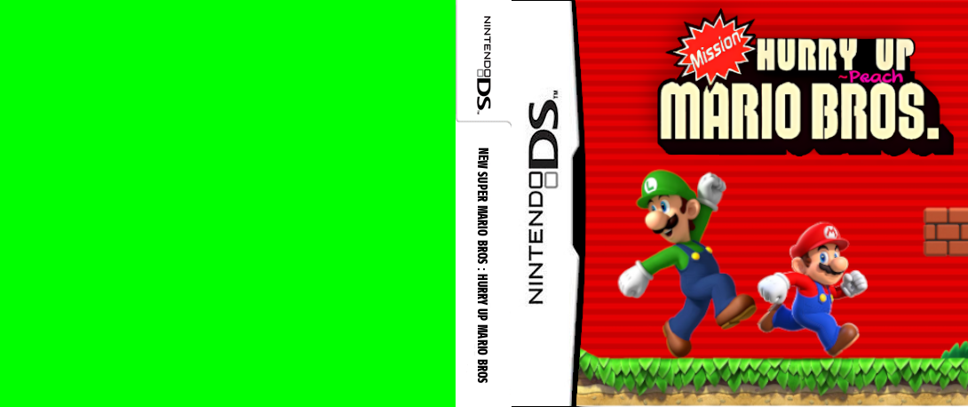 New Super Mario Bros : Hurry Up Mario Bros — box-texture (WOR)