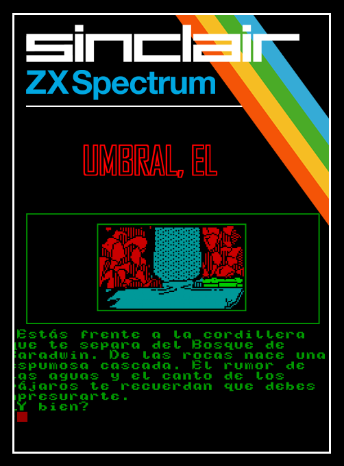 Umbral, El box art