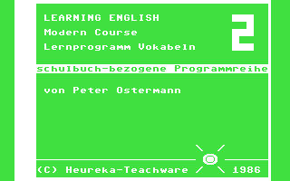 Learning English : Modern Course II — sstitle (DE)