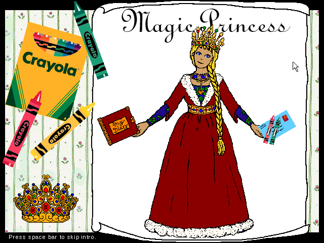 Crayola Magic Princess: Paper Doll Maker — sstitle (WOR)