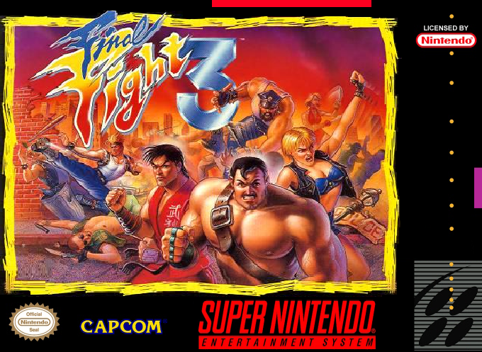 Final Fight 3 box art