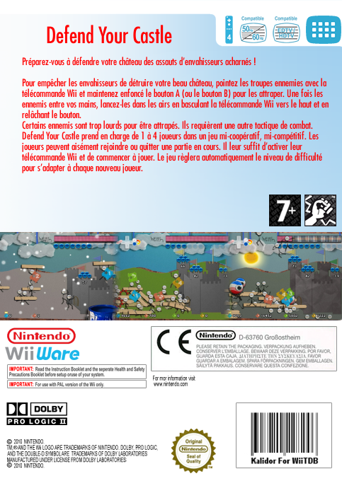 Defend Your Castle — box-2D-back (FR)