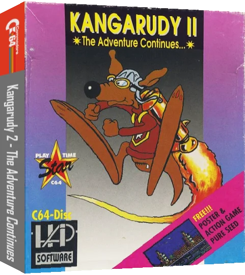 Kangarudy II : The Adventure Continues — box-3D (EU)