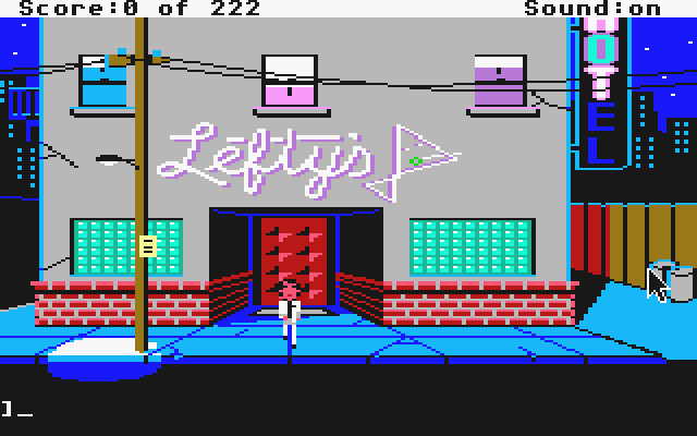 Leisure Suit Larry in - The Land of the Lounge Lizards — ss (US)