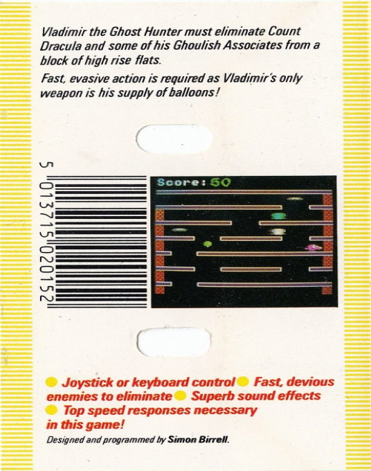 High Rise Horror — box-2D-back (EU)
