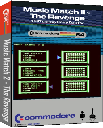 Music Match II : The Revenge — box-3D (CUS)