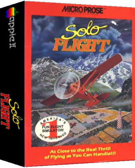 Solo Flight — box-3D (US)