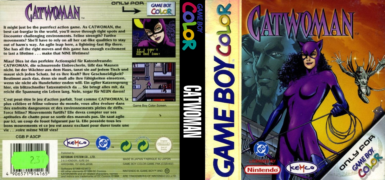 Catwoman — box-texture (EU)