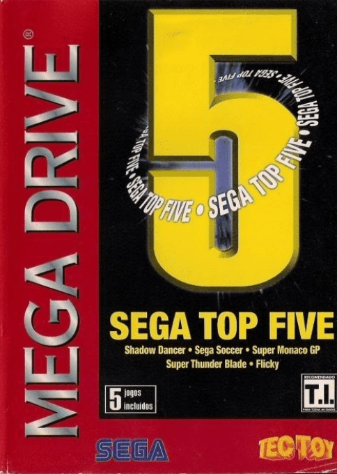 Sega Top 5 box art