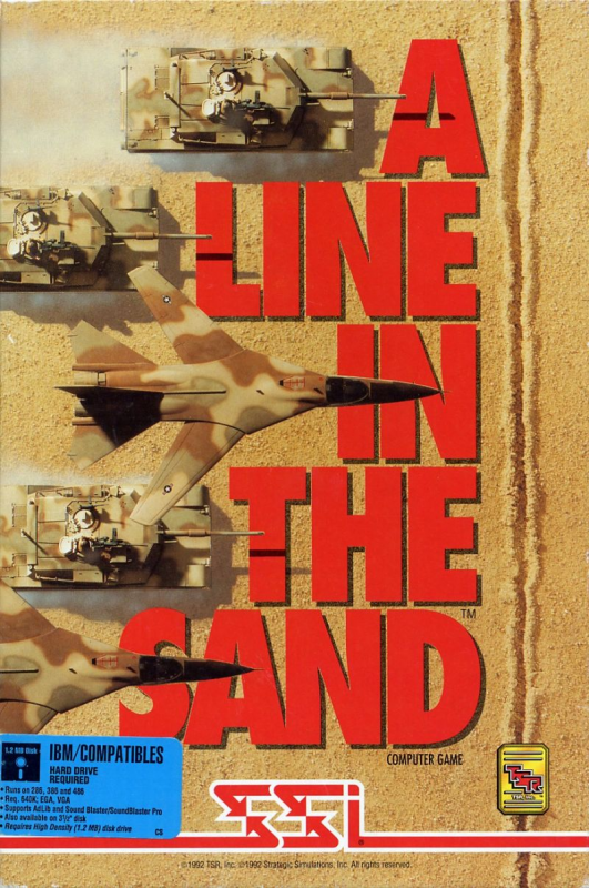 Line In The Sand, A box art