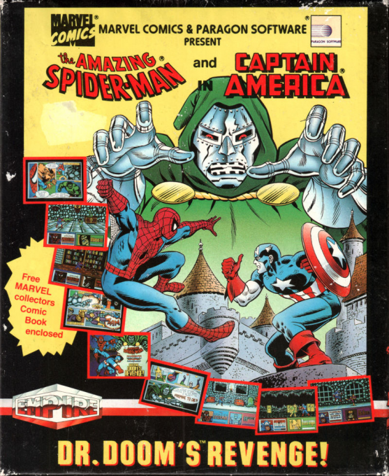 Amazing Spider-Man And Captain America In Dr. Doom's Revenge!, The box art
