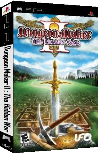 Dungeon Maker II - The Hidden War — box-3D (US)