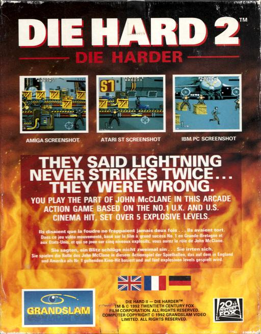 Die Hard 2 - Die Harder — box-2D-back (WOR)