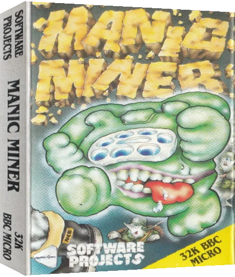Manic Miner — box-3D (EU)