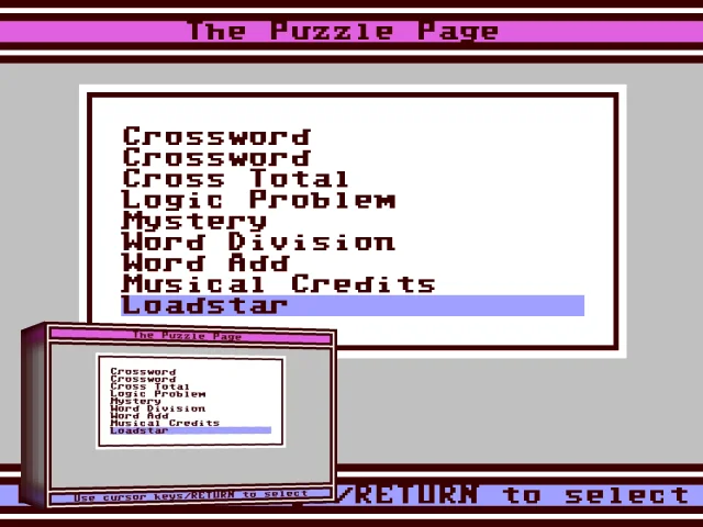 The Puzzle Page #066 — mixrbv2 (WOR)