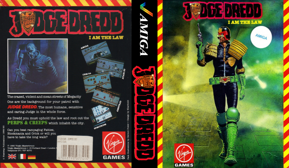 Judge Dredd — box-texture (EU)