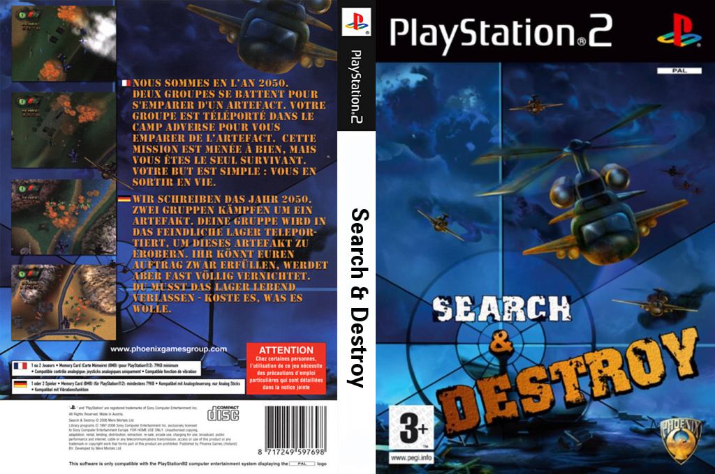 Search And Destroy — box-texture (EU)