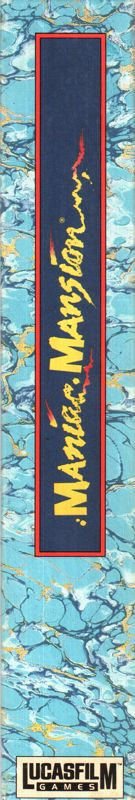 Maniac Mansion — box-2D-side (US)