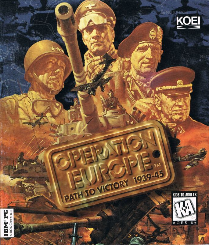Operation Europe - Path To Victory 1939-45 box art