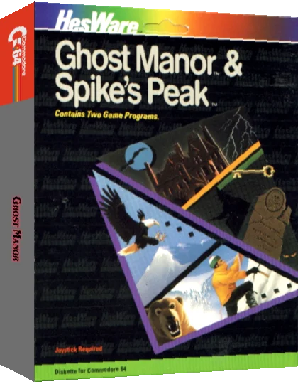 Ghost Manor — box-3D (US)