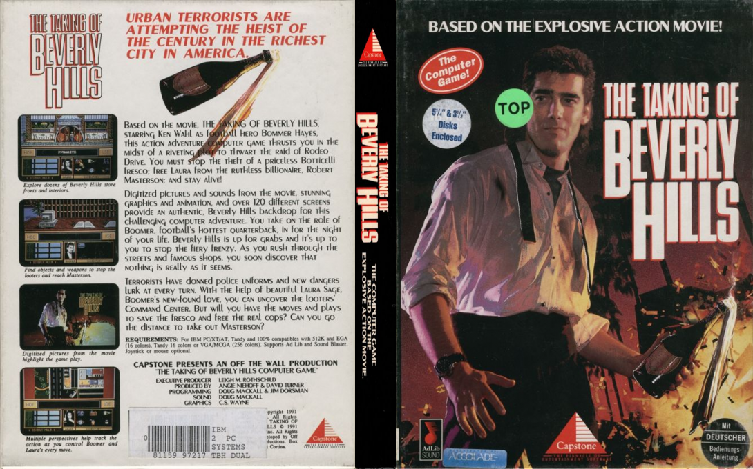 Taking Of Beverly Hills, The — box-texture (EU)