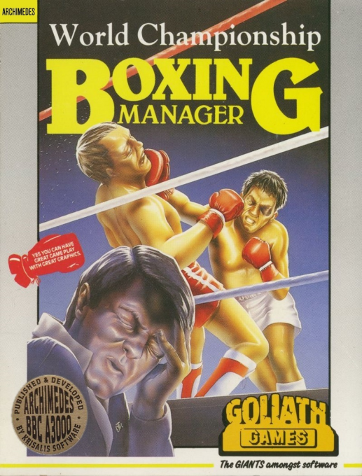 World Championship Boxing Manager box art
