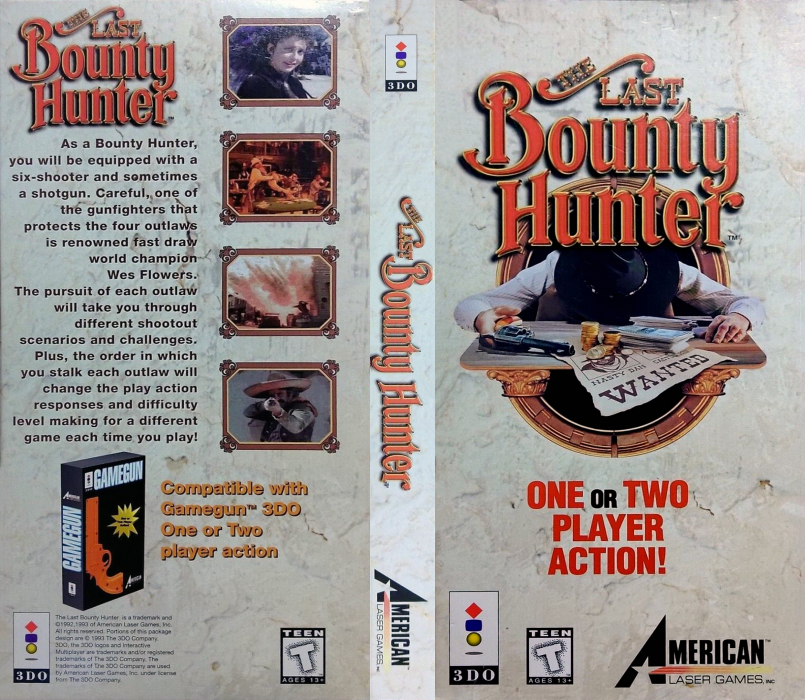 Last Bounty Hunter, The — box-texture (US)