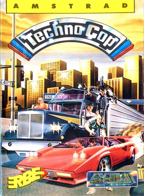 Techno Cop — box-2D (SP)