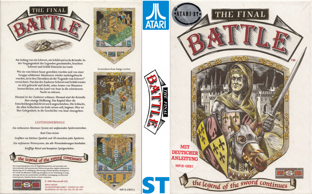 Final Battle, The — box-texture (DE)
