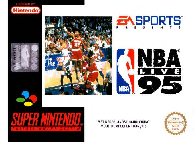 Nba Live 95 — box-2D (EU)