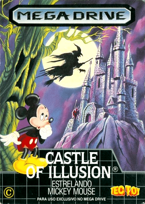Castle Of Illusion Starring Mickey Mouse — box-2D (BR)