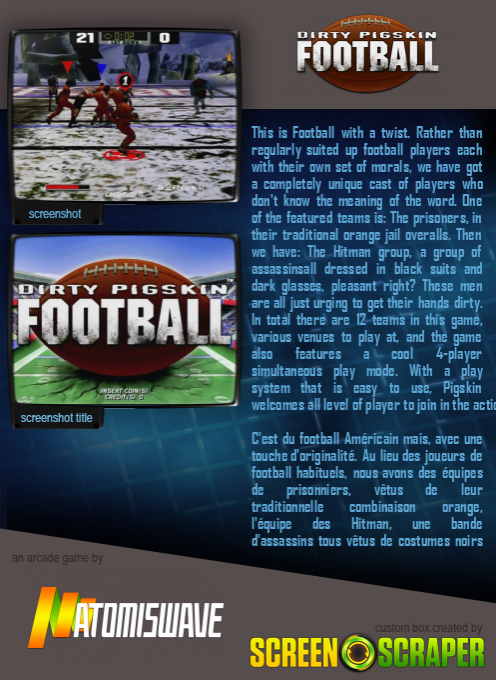 Dirty Pigskin Football — box-2D-back (SS)