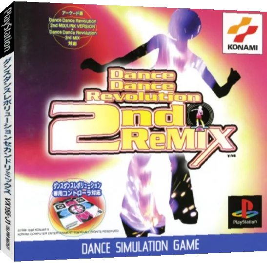 Dance Dance Revolution 2nd Remix — box-3D (JP)