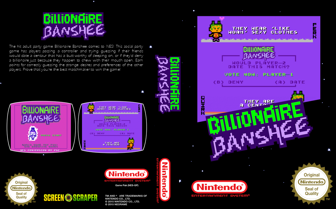 Billionaire Banshee — box-texture (SS)
