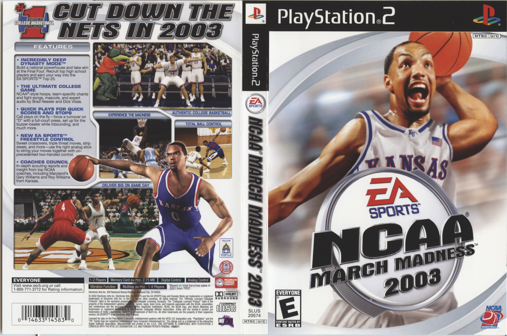 NCAA March Madness 2003 — box-texture (US)