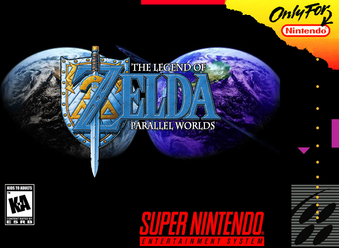 Legend Of Zelda, The : Parallel Worlds box art