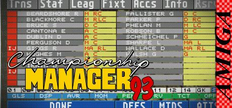 Championship Manager '93 — steamgrid