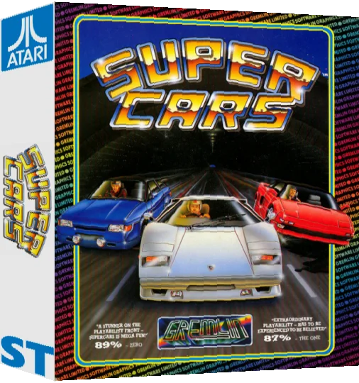 Super Cars — box-3D (EU)