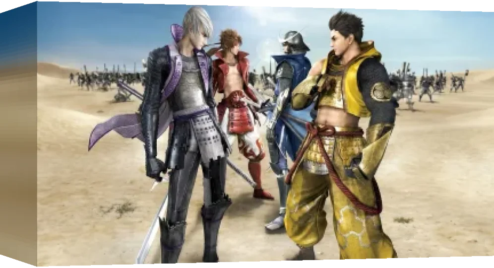 Sengoku Basara - Samurai Heroes — box-3D (WOR)