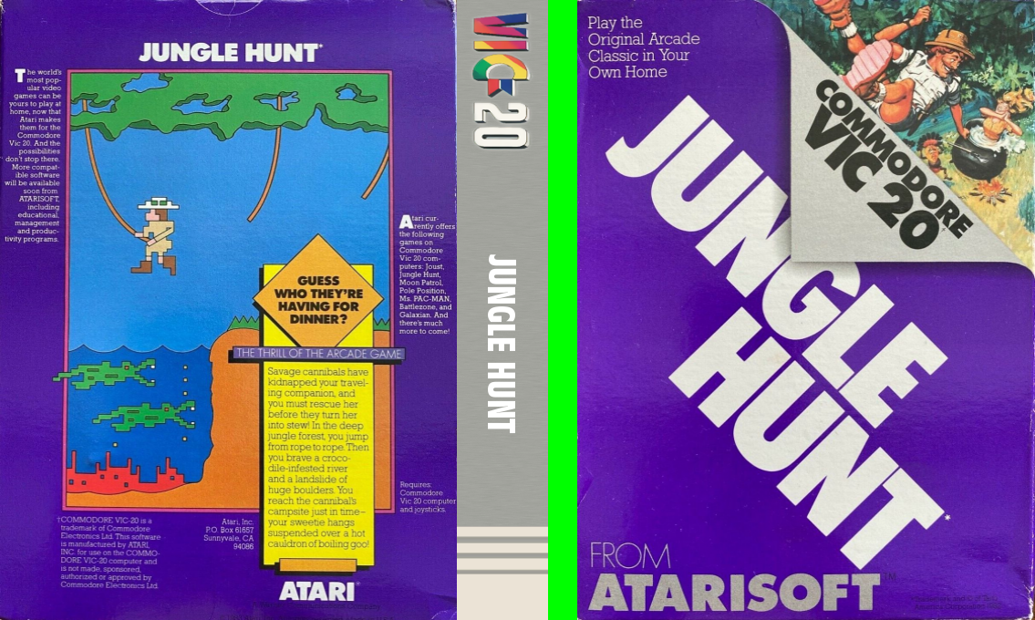Jungle Hunt — box-texture (US)